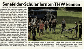 2016-08-15 - Treuchtlinger Kurier - Senefelder Schule